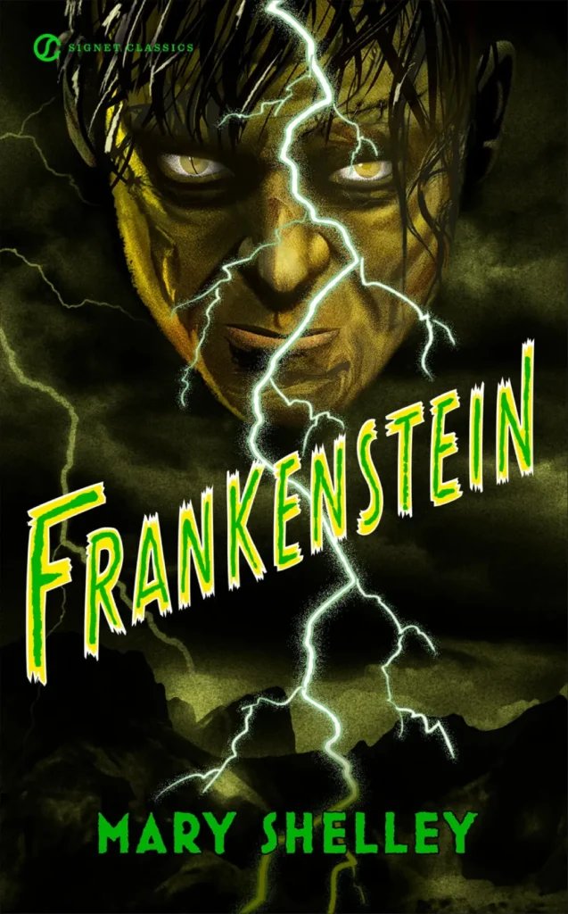 Frankenstein by Mary Shelley book