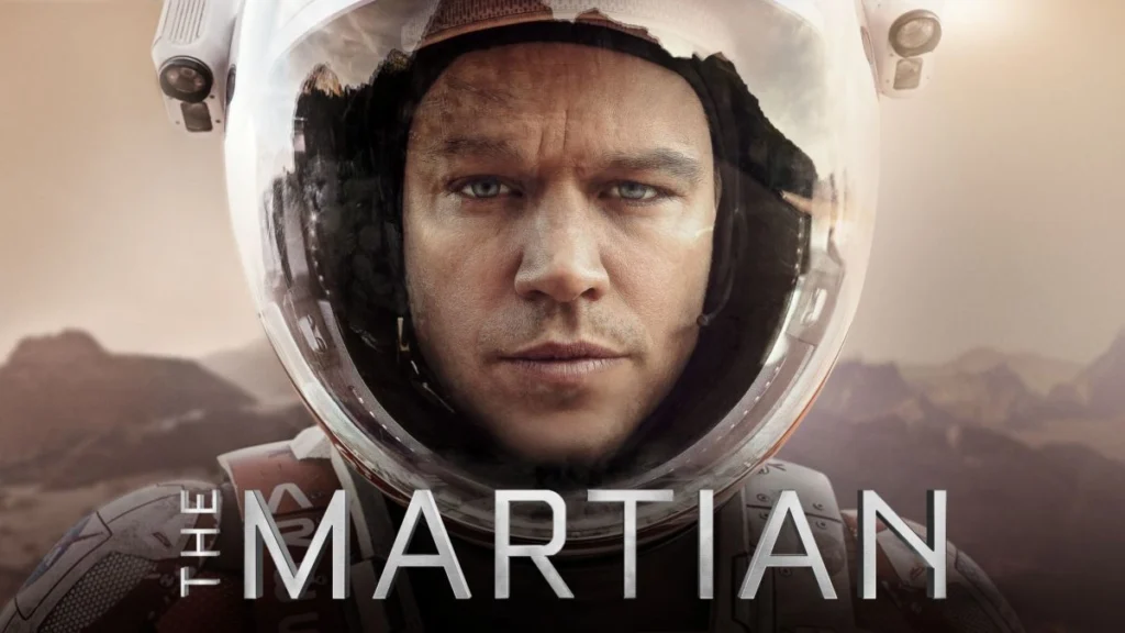 The Martian movie poster